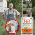 CleanYard™ 2-in-1 Max Power -rikkakasvien torjunta | Näe rikkakasvien kuihtuvan jo 6 tunnissa!