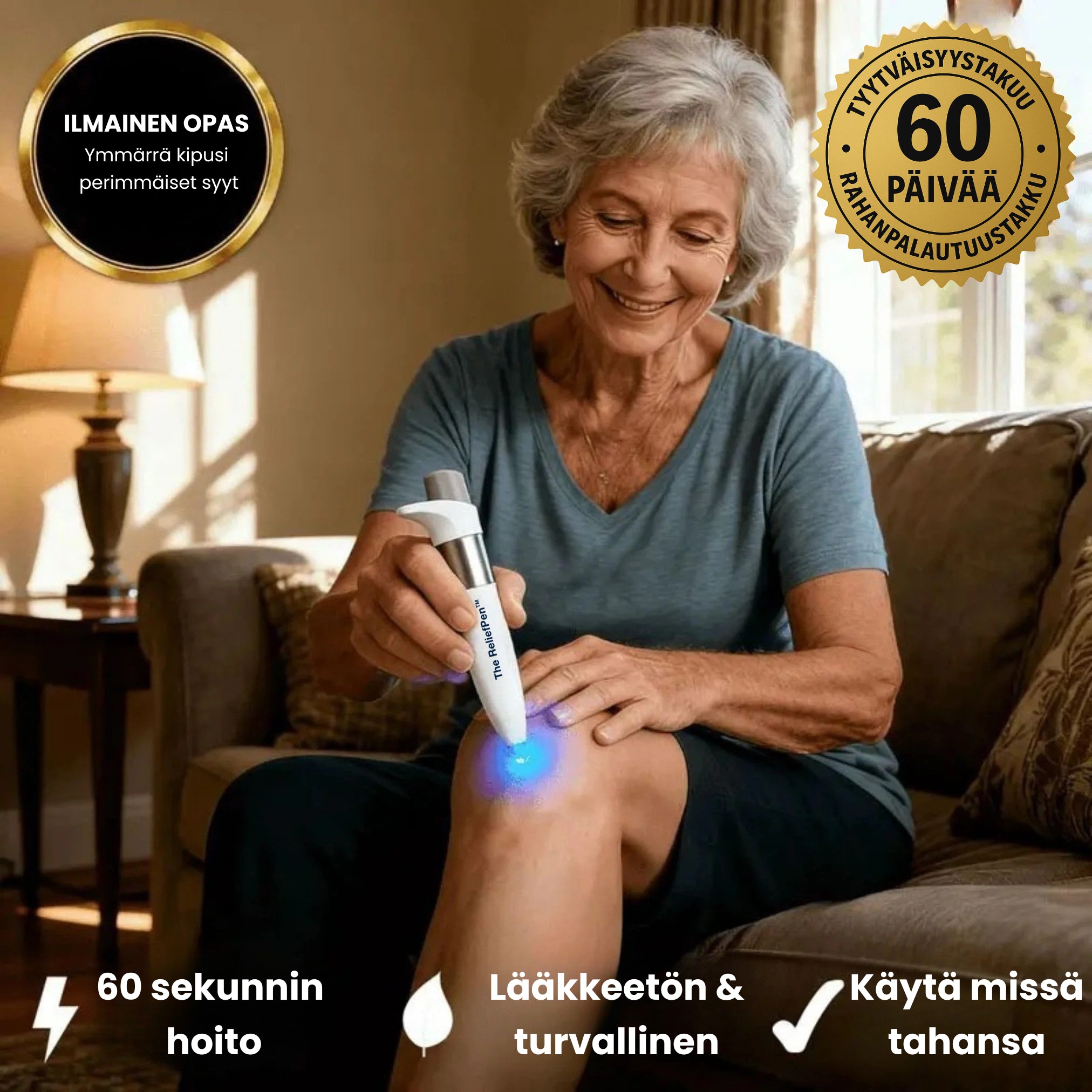 The ReliefPen™ Knie-Schmerz-Linderungsstift